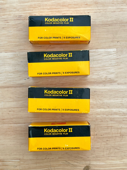 Vintage Kodacolor II Color Film EXPIRED Feb 1978 (4 Pack)